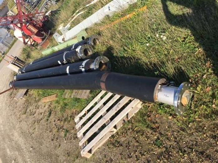 8 "insulated stainless steel pipes