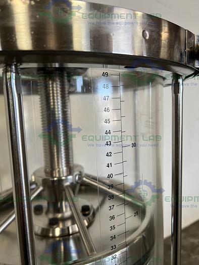 Used Cytiva / GE / Pharmacia BPG 300/500 Chromatography Column 35L w/ 4 - Way Valve