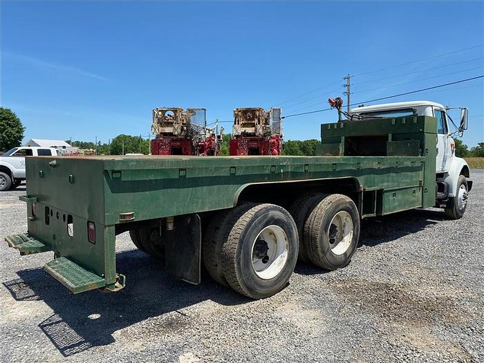Used 1993 International 8100 Flat Bed Water Truck