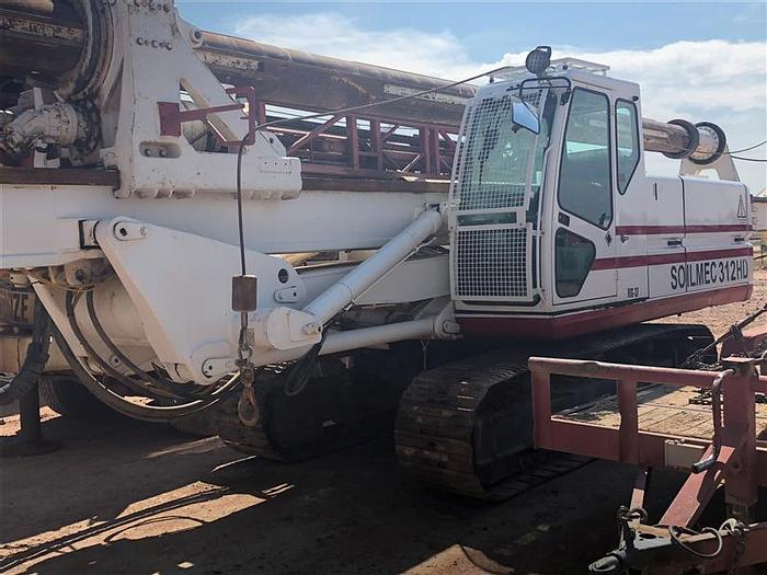 Used 2000 Soilmec R-312/HD Drill Rig
