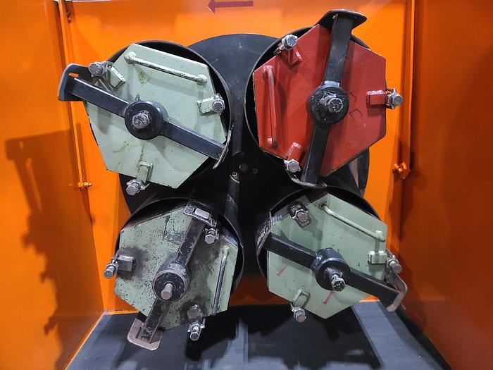 Used Manfrid Dreher High Speed Finishing Machine Tumbling Polishing Metal