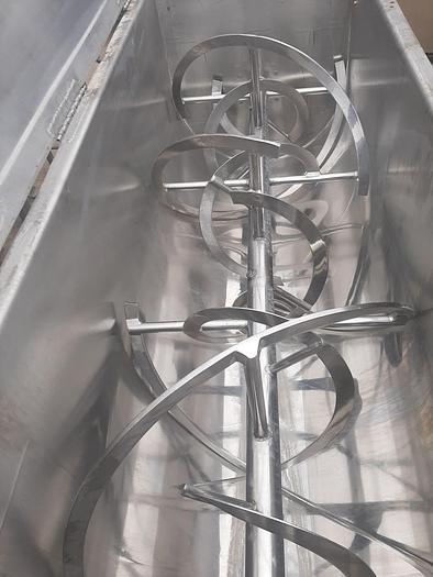 Used Mixer, Ribbon, 25 CF, S/st, 40 HP, HD #S744436
