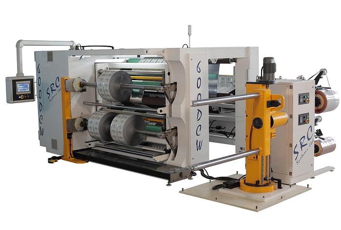 Used 60"-80" SRC SYSTEMS MODEL 600 CENTERWIND