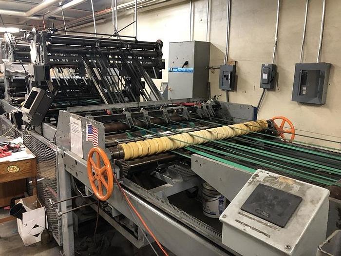 Used 54" WIDE CLARK AIKEN PTR SHEETER 2 BACKSTANDS