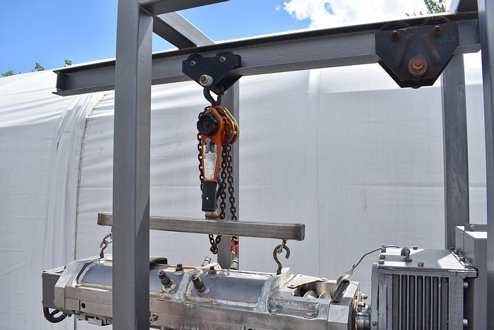 Used 5 IN. TELEDYNE READCO TWIN SCREW CONTINUOUS PROCESSOR – S/S – JACKETED (#9726)