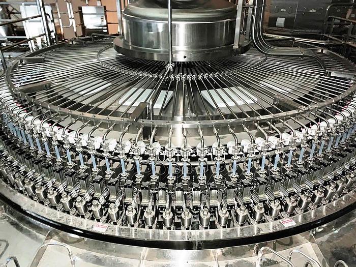 Unused Filler, Bottle, Rotary, 120-Valve, Mitsubishi, Aseptic #C743900