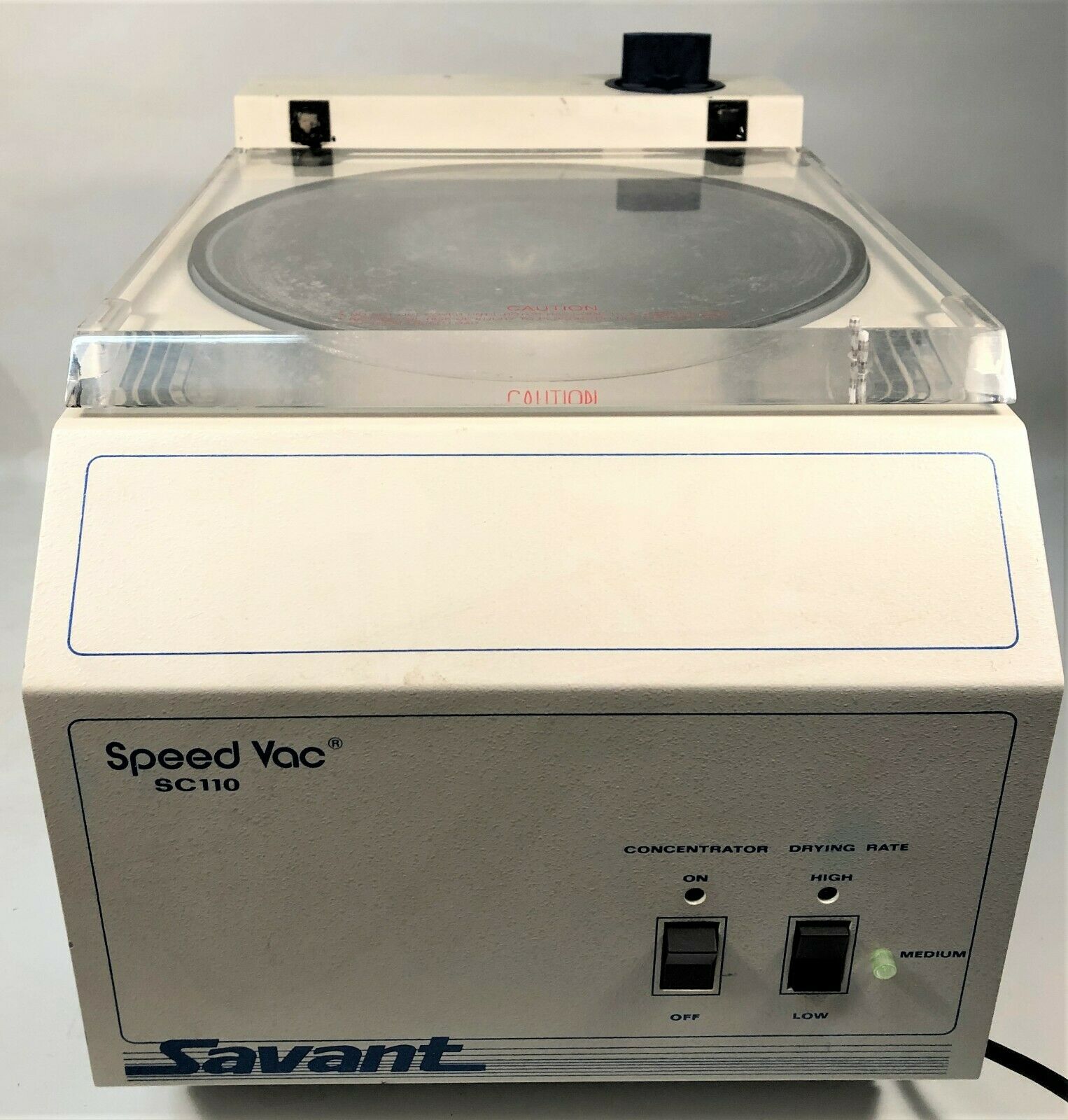 Used Savant SpeedVac SC110 Centrifugal Concentrator with RH40-12 Rotor - 40 x 5mL