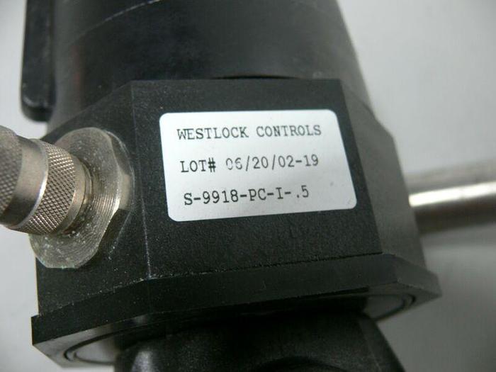 Used ITT Pure-Flo 3/4"-1" 90PSI 3-Way Diaphragm Actuator w/ Westlock Position Monitor