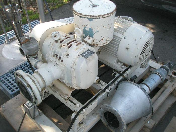 Used Blower, 15 HP, Lobe Type, Schwitzer, Size 4.4X6V, #S737661