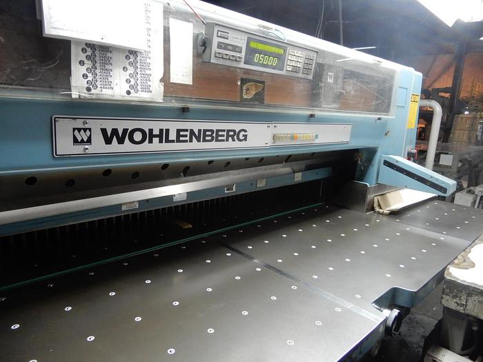 Used 72" WOHLENBERG GUILLOTINE CUTTER