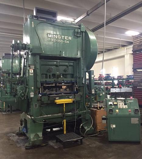 150 ton P2 Minster 54"x40" Used Stamping Press