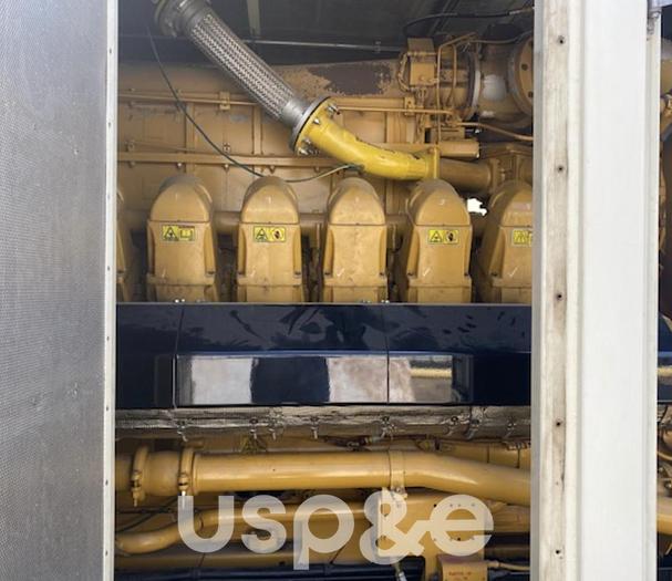 Used 7 MW 2014 Used Caterpillar XQ1475G Natural Gas Generator Set