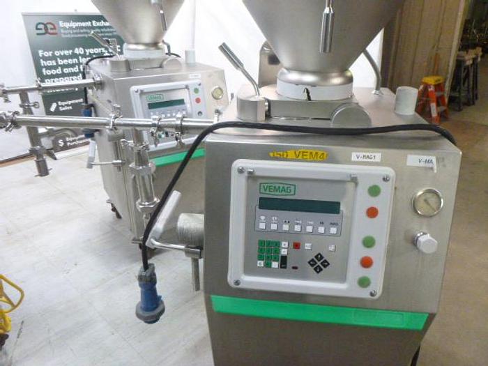 Used Complete Filling Line; World Cup Filler, (2) Vemag Robbies and Lidder