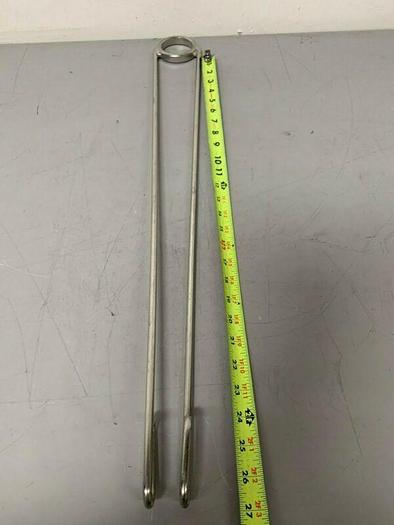 Used Stainless Steel 29" Laboratory Tongs