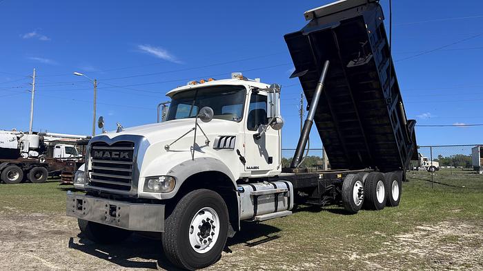Used 2013 Mack GU713 Granite Tri-Axle Dump truck