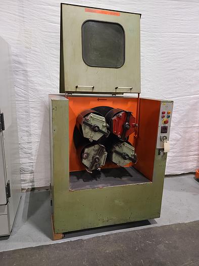 Used Manfrid Dreher High Speed Finishing Machine Tumbling Polishing Metal