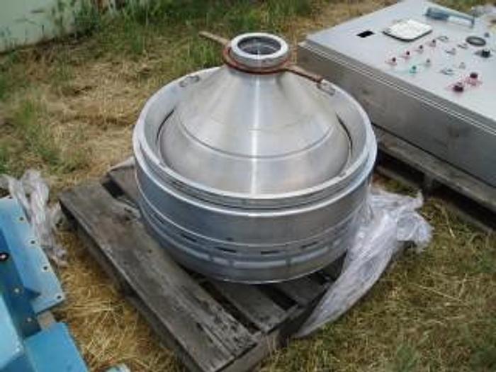 Used Centrifuge, Disc, Auto, Westfalia, SA82-47-177, S/st, 75 HP #S732941