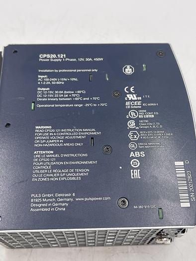 Used Puls Dimension CPS20.121