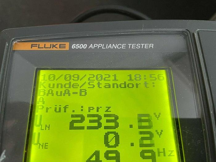 Used Fluke 6500 appliance tester , tester