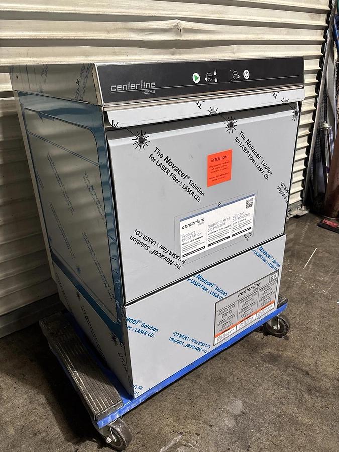 Used Hobart CUH-1 23" High Temp Undercounter Dishwasher with Booster Heater