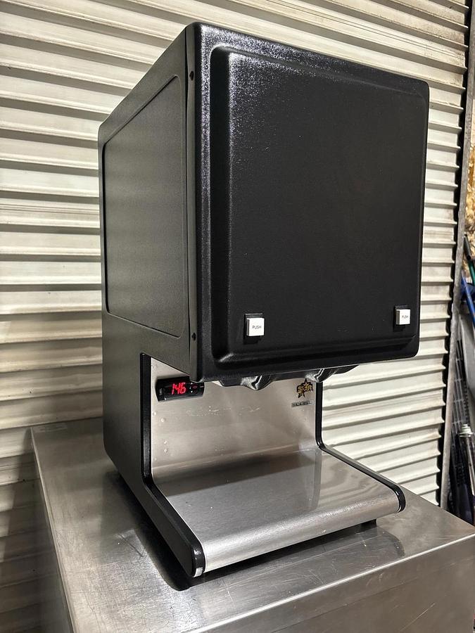 Used Star HPDE2P 12 lb All Purpose Heated Peristaltic Dual Dispenser Chili Cheese