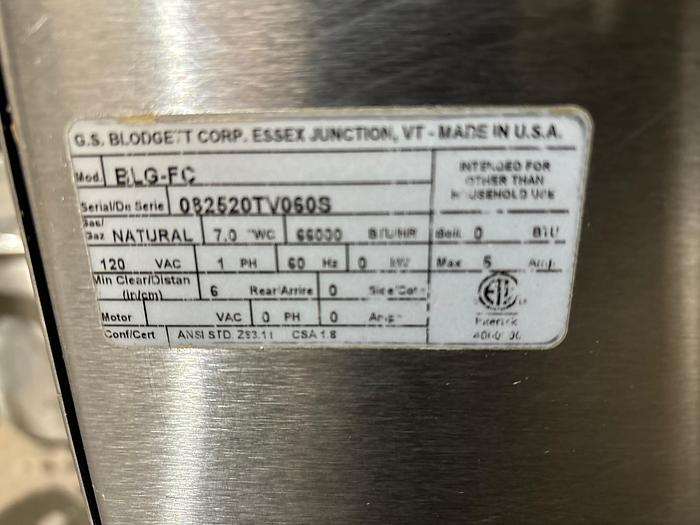 Used BKI BLG-FC 75 Lb. Gas Fryer with Basket Lift and Filtration