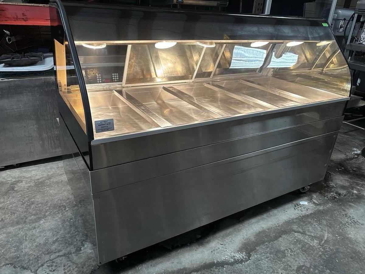 Used Alto-Shaam ED2-72 Full-Ser Countertop Heated Display Case, Hot Case