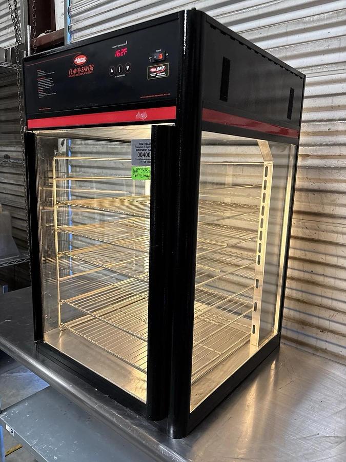 Used Hatco FSDT-1X Flav-R-Savor Humidified Hot Food Holding Display Cabinet w/5-Tier Shelf Rack