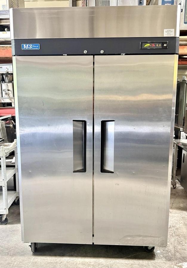 Used Turbo Air M3F47-2 Reach-In Freezer, 2 Door, Stainless Steel, Great Condition!