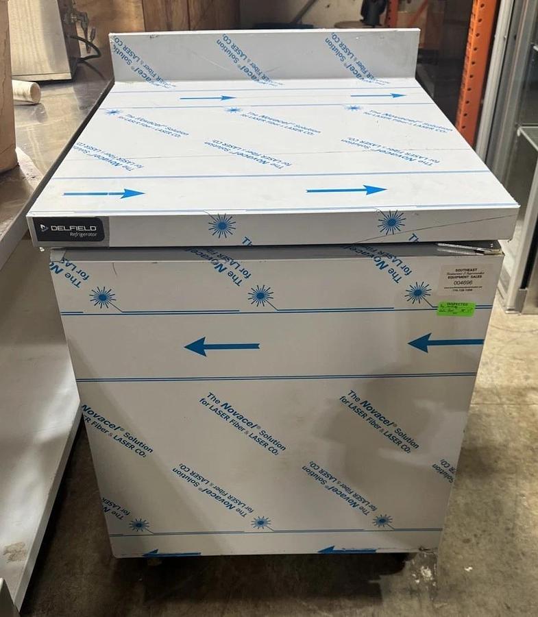 Delfield GUR27BP-S 27" Self-Contained Compact Work Top Refrigerator, 1 Section, 115V