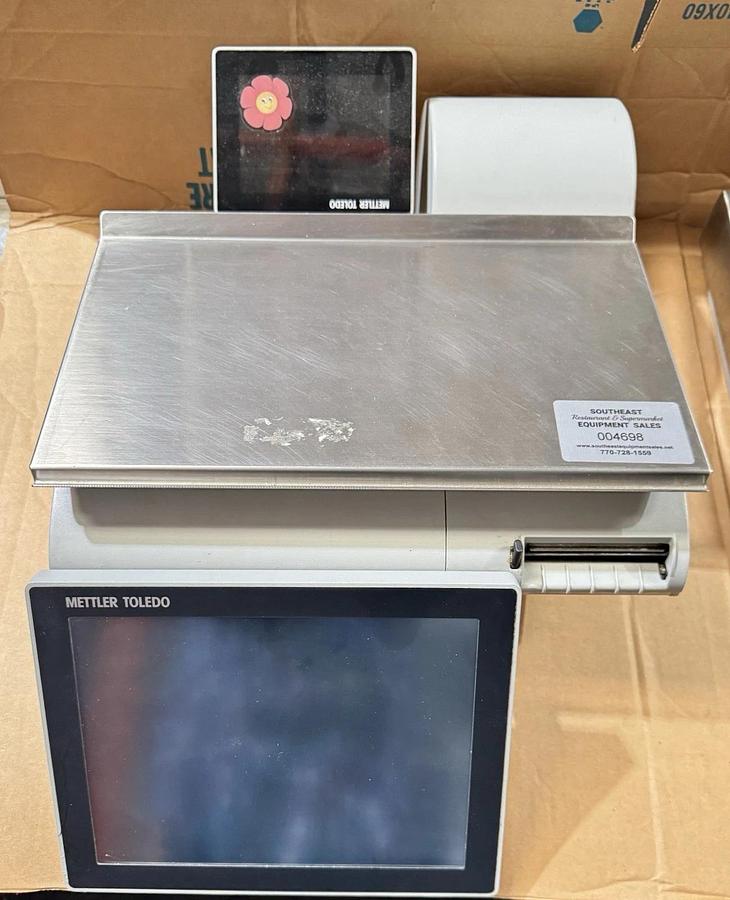 Used Mettler Toledo UCCW Smart Touch Counter Deli Scale with Printer
