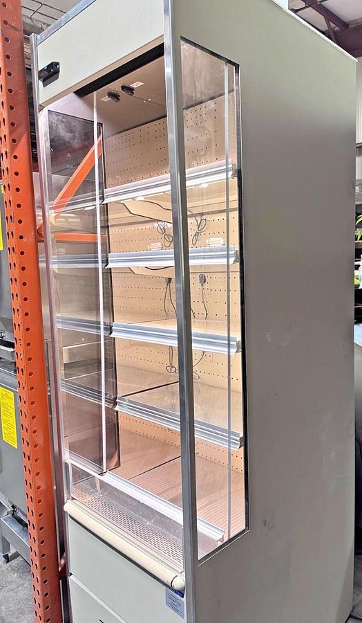 Used 2024' Hillphoenix Q2630 Refrigerated Upright Grab-N-Go Slim Display Merchandiser
