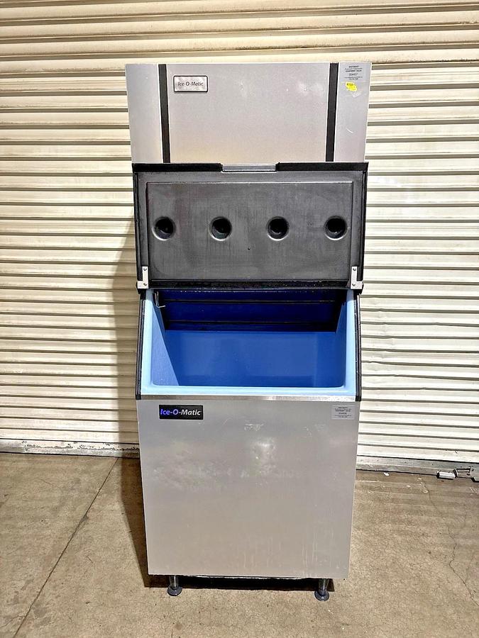 Used "2022" Ice-O-Matic CIM0836HA Elevation Series 30" 896 lb./per 24 hr. Air Cooled Half Dice Cube Ice Machine w/ "2022" Bin
