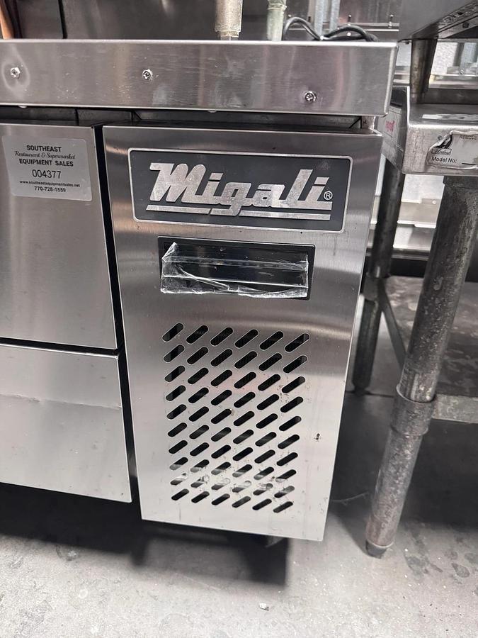 Used Migali C-CB48-HC 48 2/5" Competitor Series® Refrigerated Chef Base w/ 2 Drawers