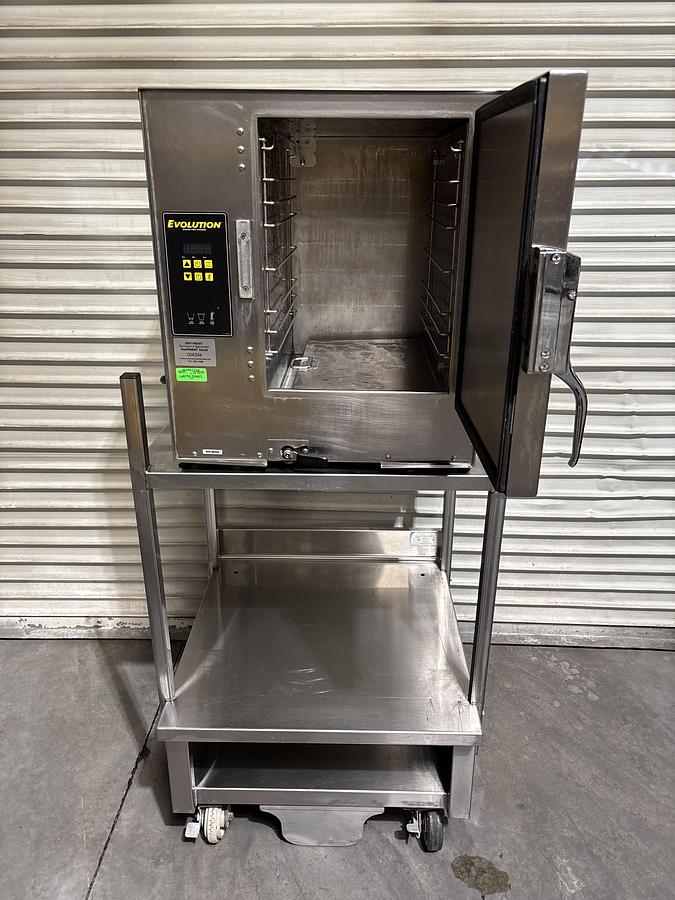 Used AccuTemp Evolution E62083D 6-Pan Convection Steamer 208v/3ph w/ Optional Stand