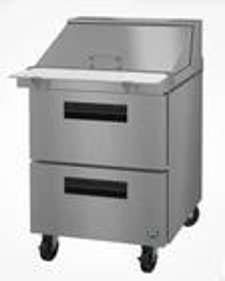 Hoshizaki SR27B-12MD2 27" Mega Top Sandwich / Salad Prep Table w/ 2 Drawers *ON SALE -$1,500 OFF