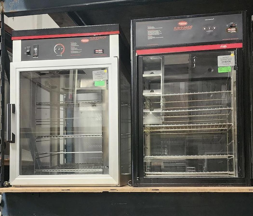 Used Hatco FST-2X Flav-R-Savor Heated Food & Pizza Display Cabinet – Pass-Through