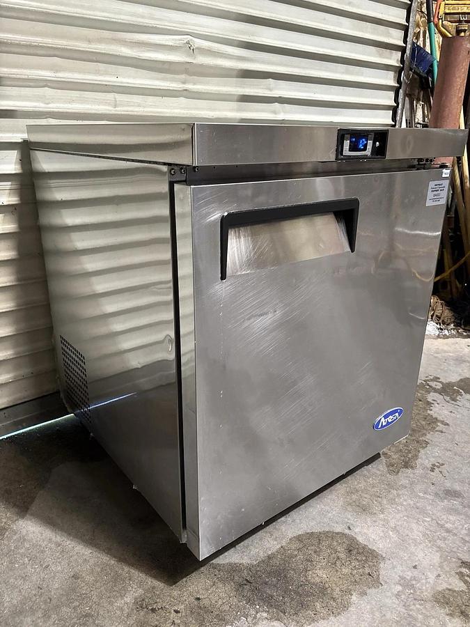 Used 2023' Atosa USA MGF8405GR FREEZER Undercounter, Work Top, Stainless Steel, 120V