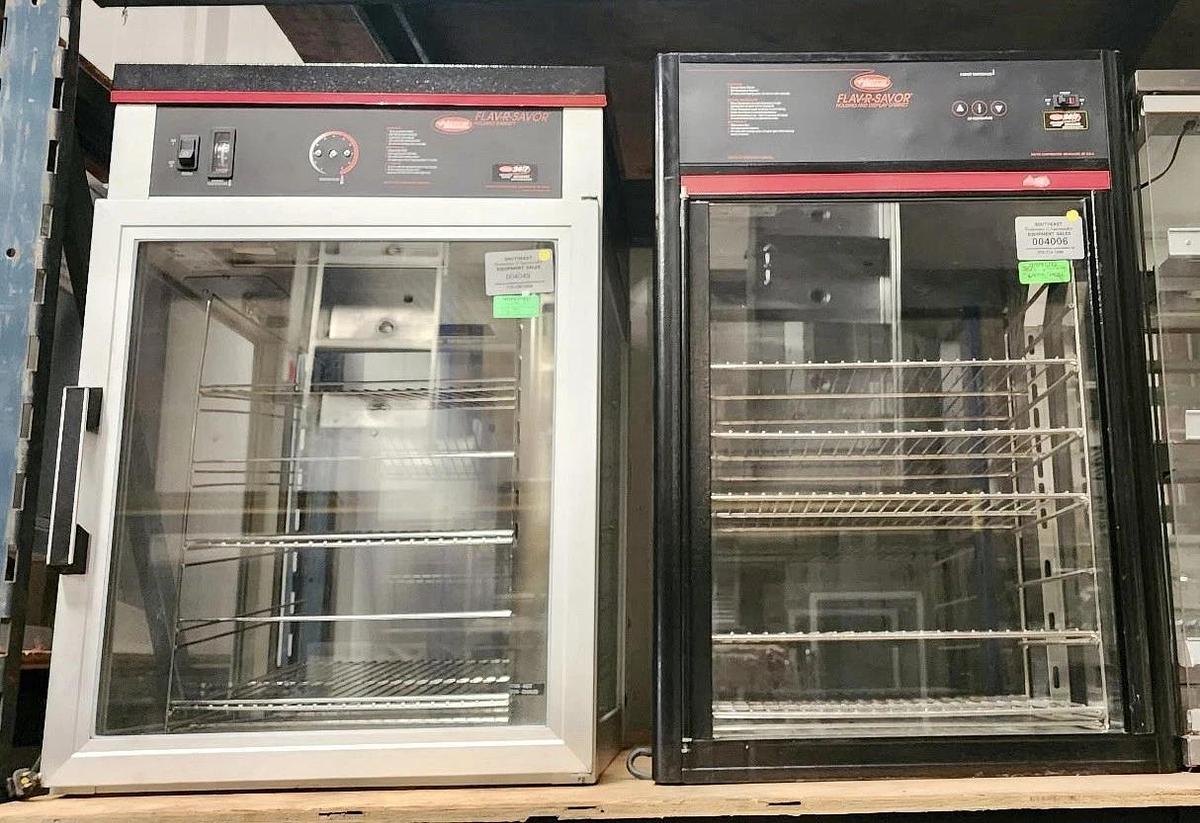 Used Hatco FSDT-1X Flav-R-Savor Humidified Hot Food Holding Display Cabinet w/5-Tier Shelf Rack