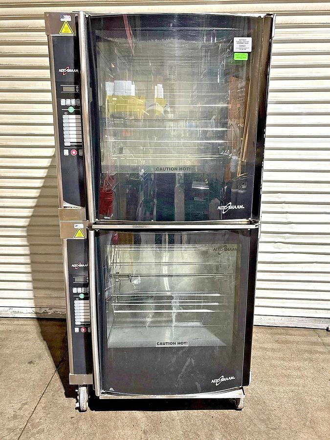 Used 12/2023 Alto-Shaam AR7E Double Stack Rotisserie Oven with 7 Spits, 208V, 3 Phase