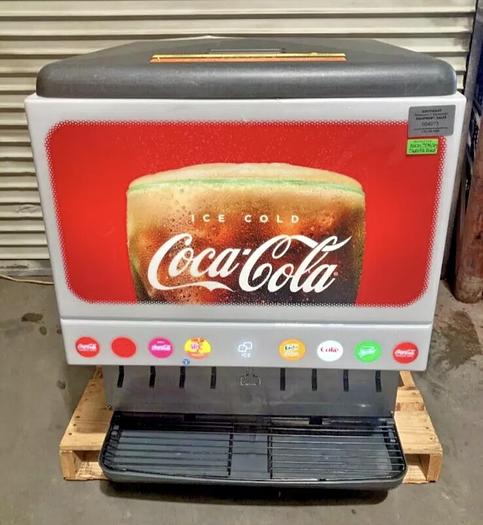 Used New Cornelius DF250-BC Soda Fountain Machine w/Ice Dispenser and 250 lb. Ice Bin