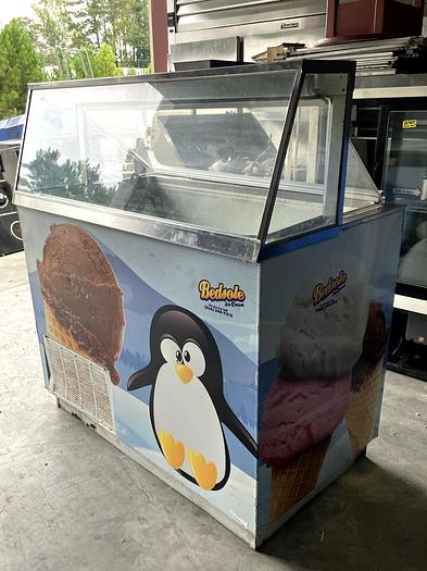 Used 4' Ice Cream Dipping Cabinet