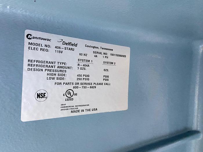 Used DELFIELD 27" S/S UNDERCOUNTER REFRIGERATOR