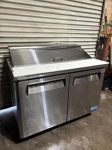 Used Turbo Air MST-48-N 48" M3 Series Sandwich/Salad Prep Table w/ Refrigerated Base