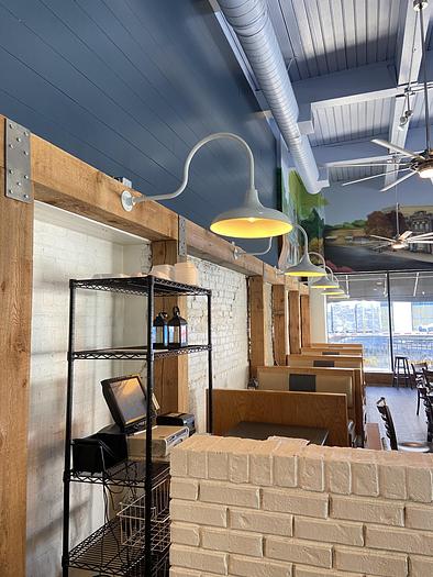 Used Millennium Lighting RMW-1 Light Outdoor/Indoor w/ 30” Gooseneck