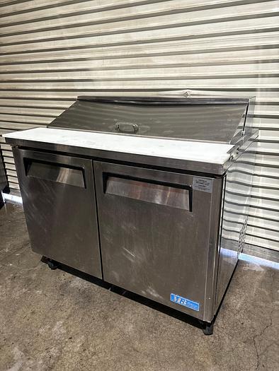 Used Turbo Air MST-48-N 48" M3 Series Sandwich/Salad Prep Table w/ Refrigerated Base