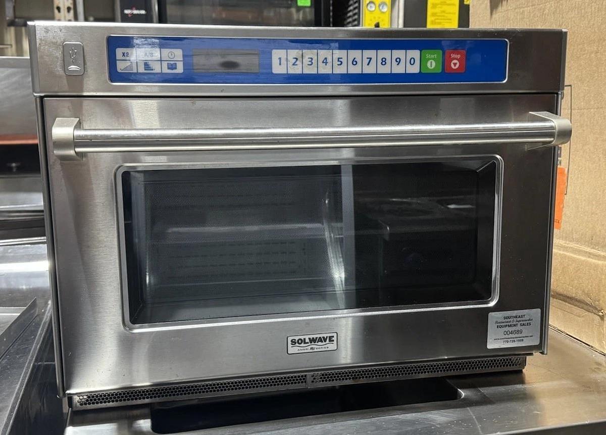 Solwave Ameri-Series Heavy-Duty Commercial Steamer Microwave Oven, 3500W, 1Phase