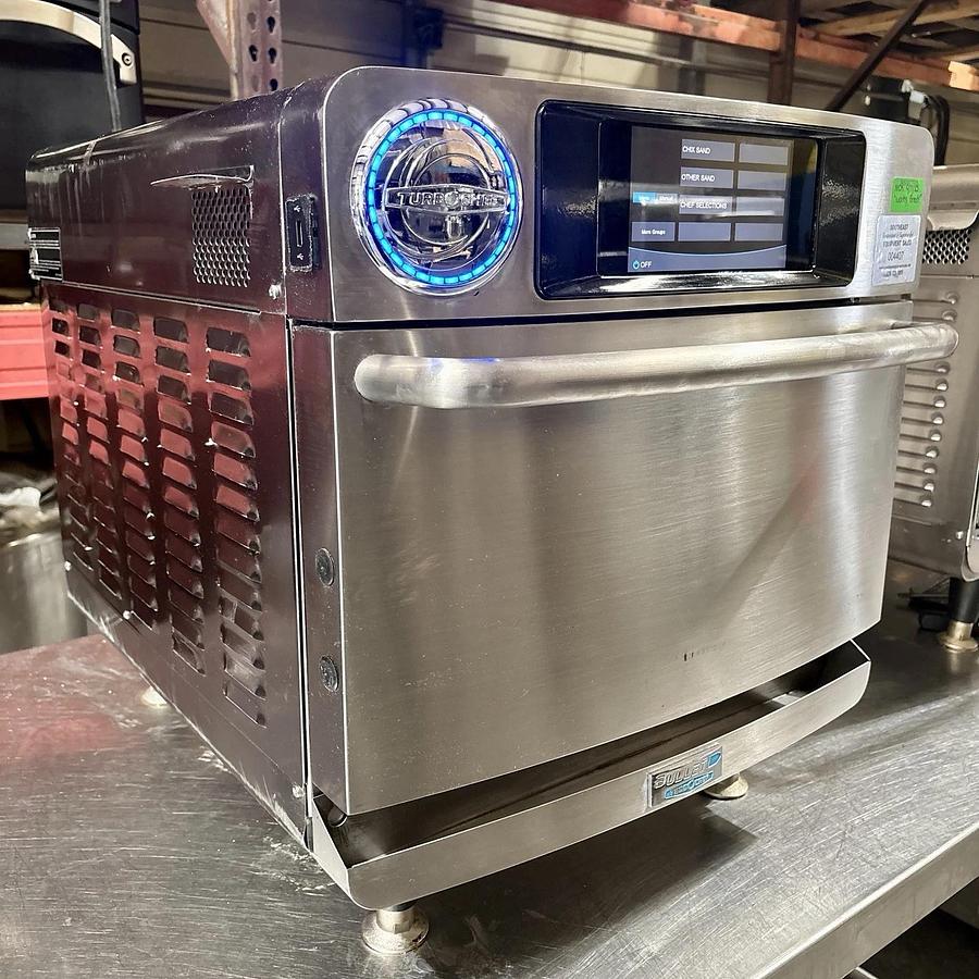 Used 2019 TurboChef Bullet Rapid Cook Ventless Oven, Stores 256 Recipes, 208/240, 1Ph