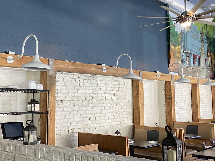 Used Millennium Lighting RMW-1 Light Outdoor/Indoor w/ 30” Gooseneck