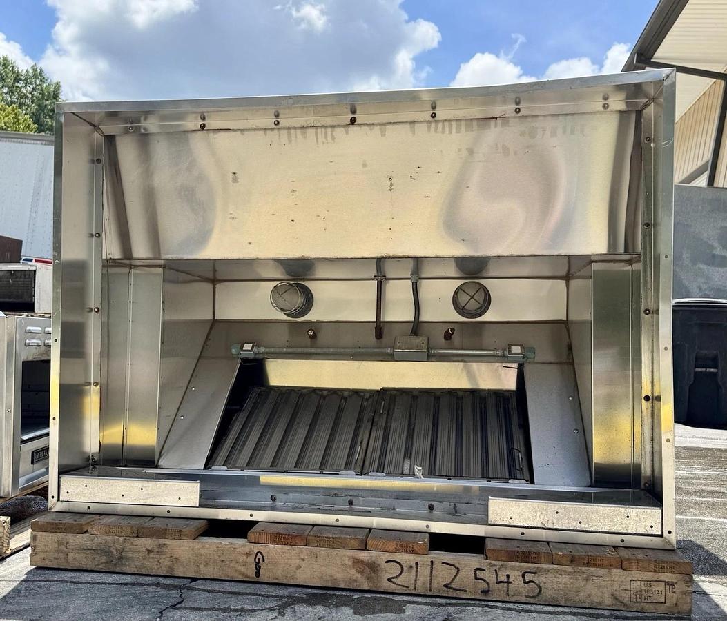 Used Giles Ventless Exhaust Hood FSH-5 with New Filters